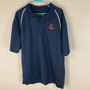 Boston Red Sox Navy Polo Size XL by Genuine Merchandise by True Fan